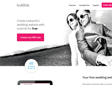 Tablet Screenshot of luvbirds.com